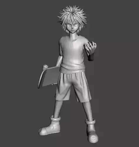 Killua Zoldyck 3D Model