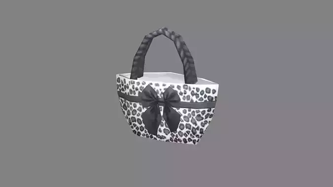 cartoon bow handbag for women