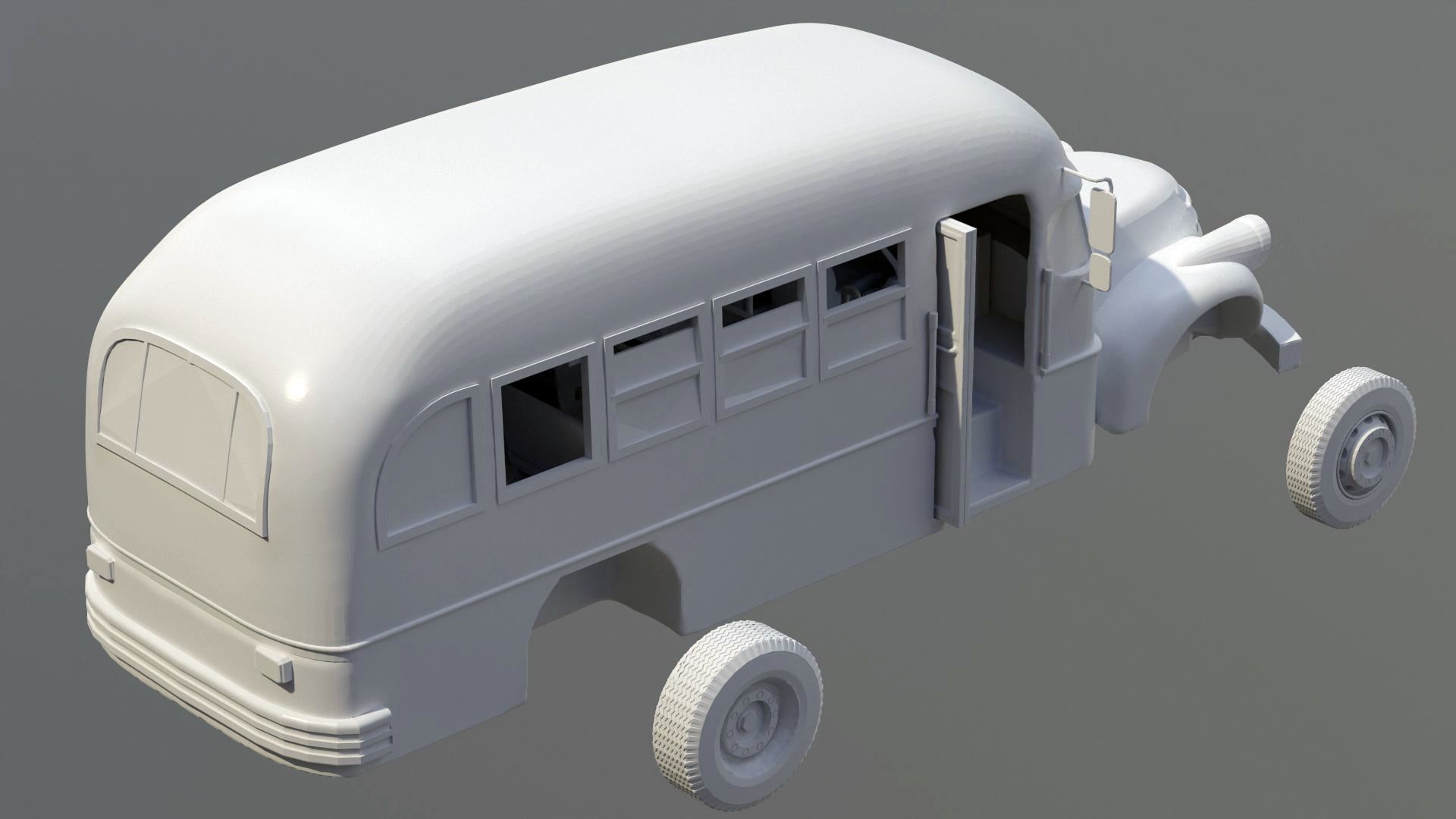 Colectivo Chevrolet modelo 1946 Printable Free 3D print model_10