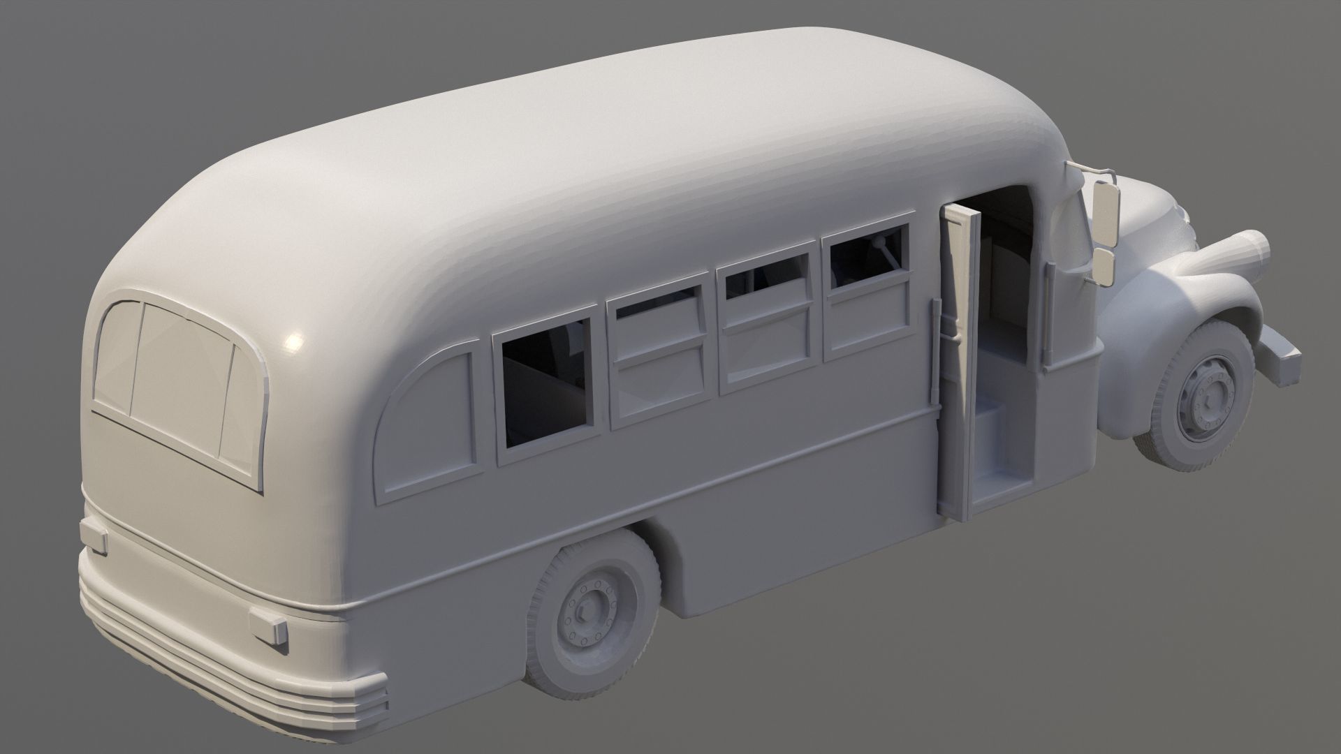 Colectivo Chevrolet modelo 1946 Printable Free 3D print model_1