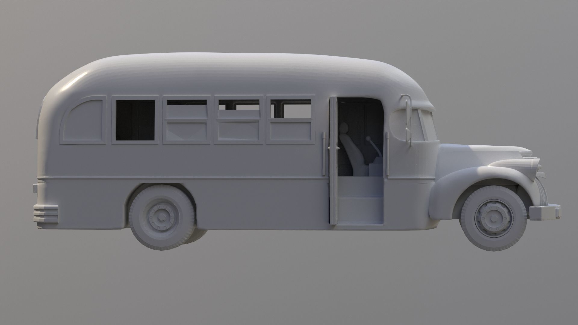Colectivo Chevrolet modelo 1946 Printable Free 3D print model_2