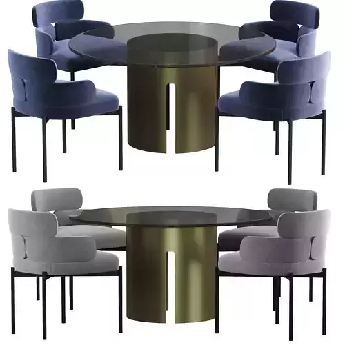 Meridiani Sylvie dining table