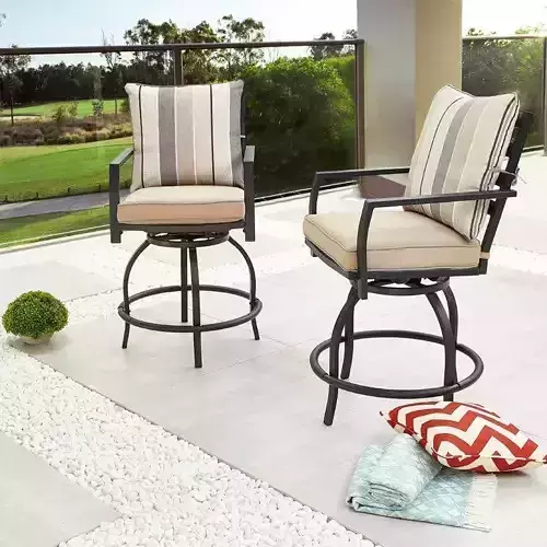 Briella Patio Bar Stool  3D model