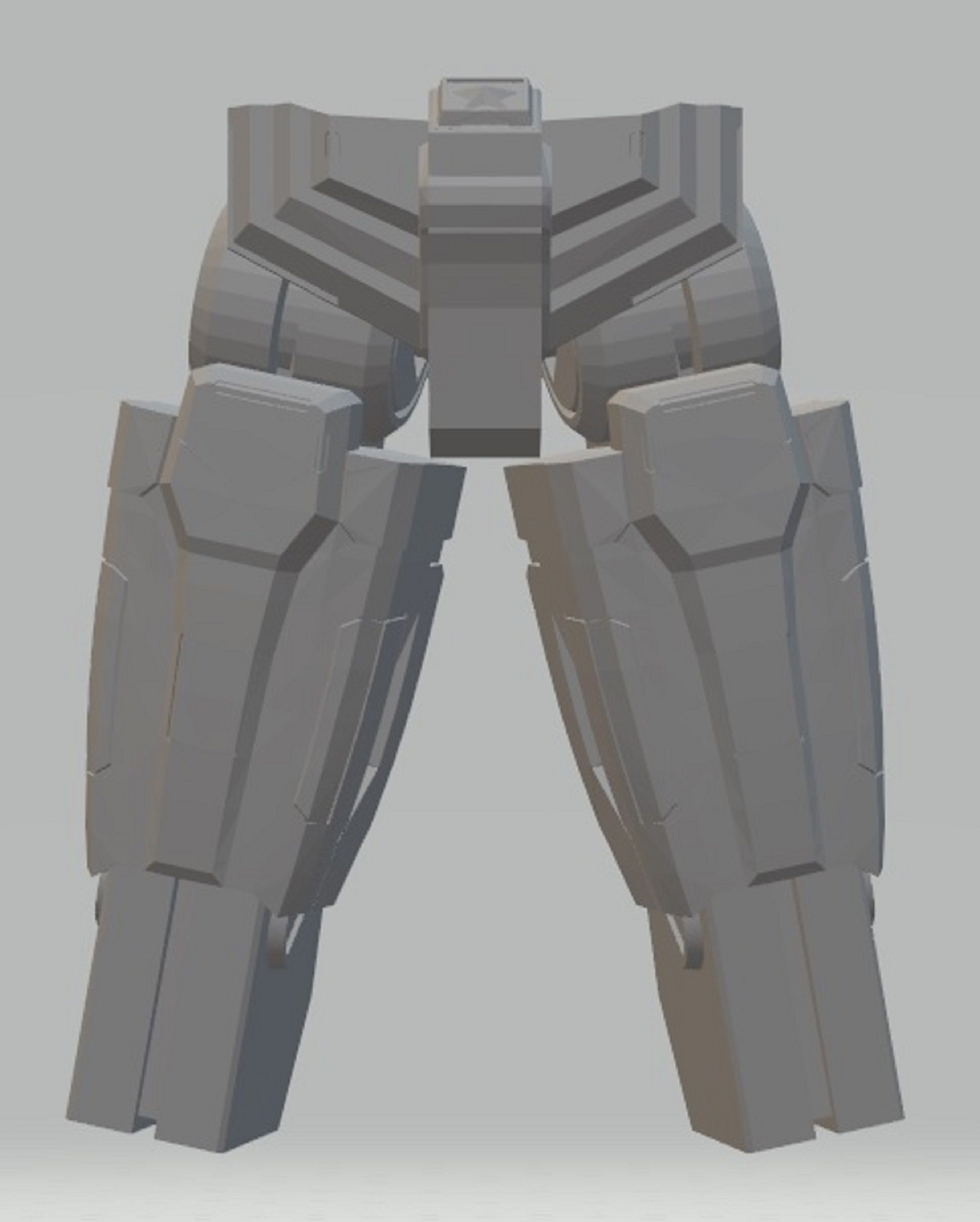 Voltron 3D print model_14