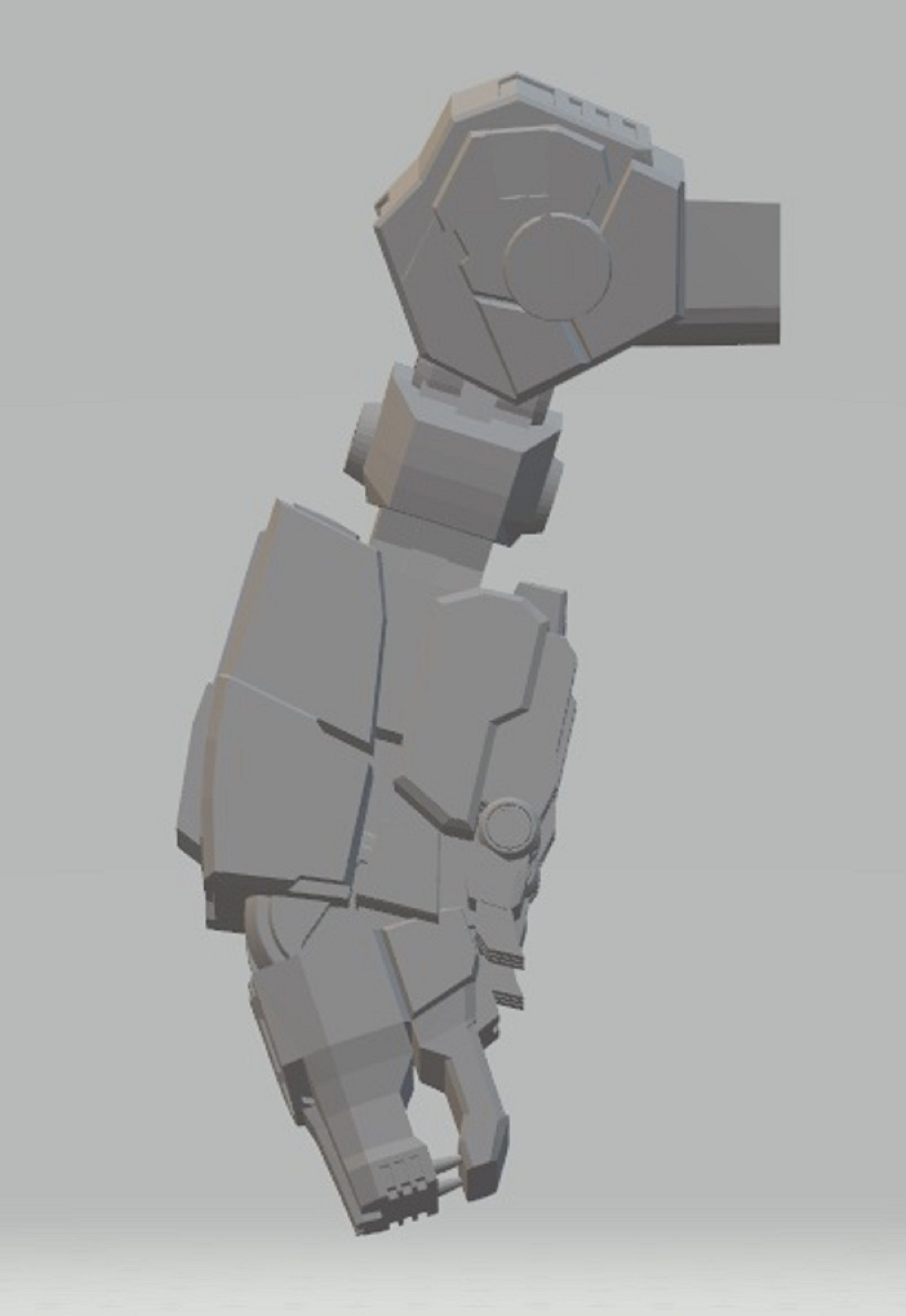 Voltron 3D print model_11