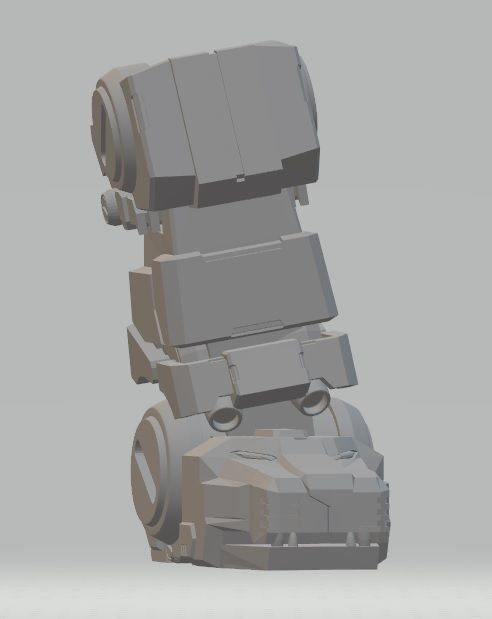 Voltron 3D print model_3