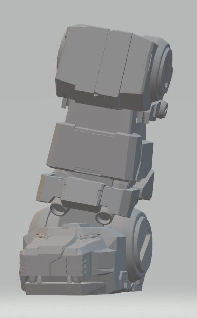 Voltron 3D print model_9
