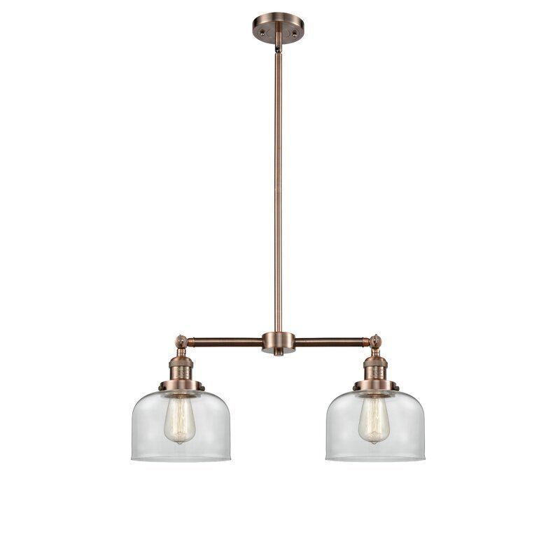 Frederica Light Kitchen Island Linear Pendant 3D model_1
