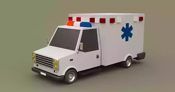 Cartoon Ambulance