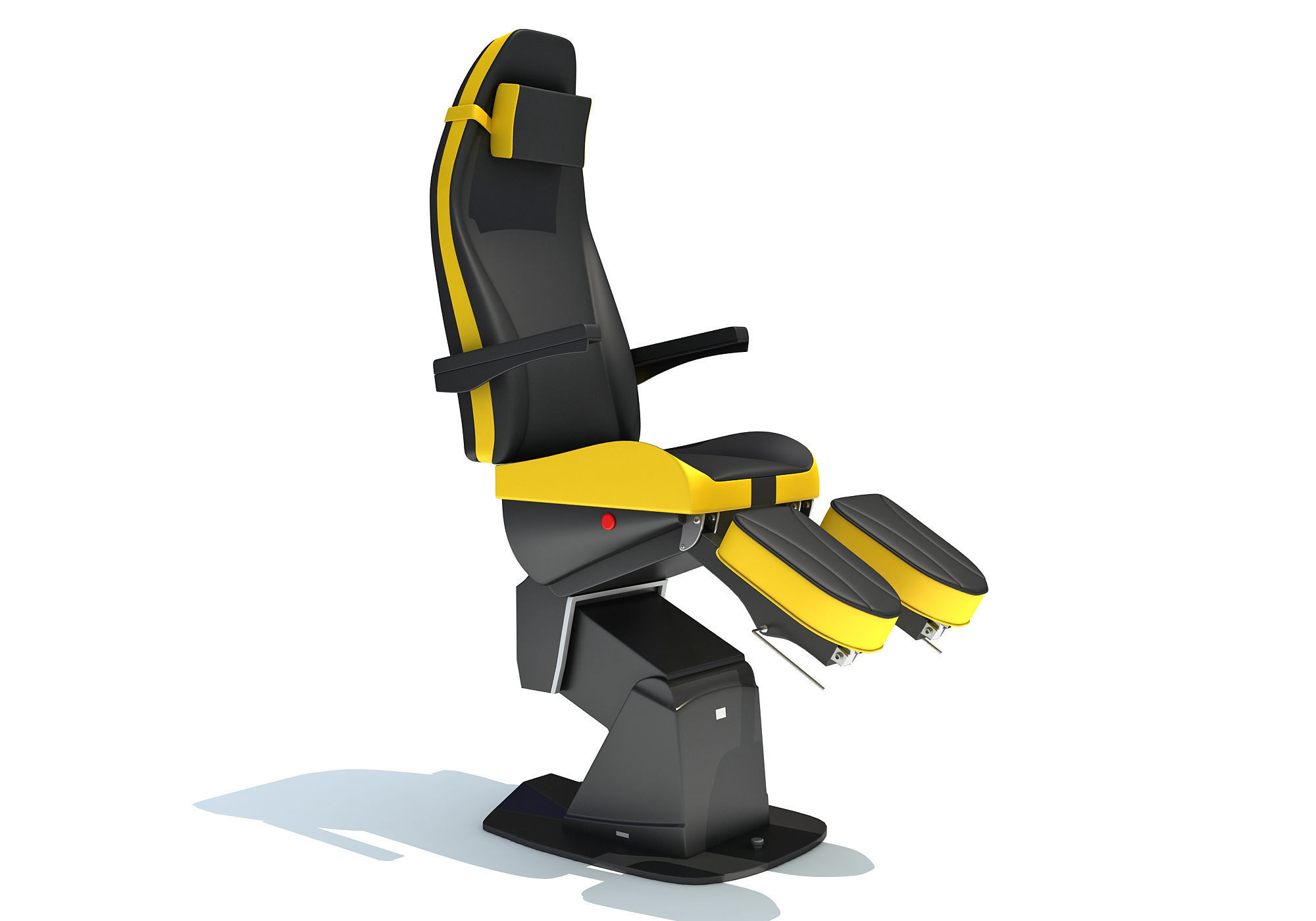 Medical Examination Chair 3D model_6