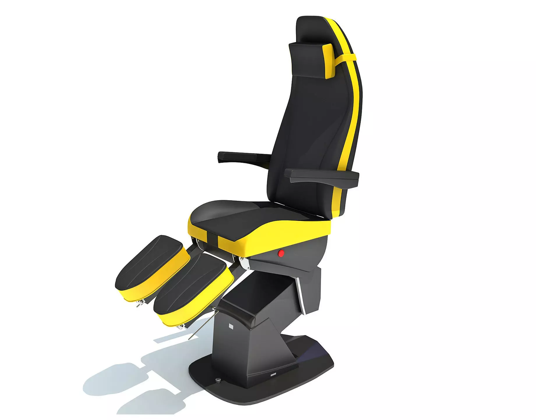 Medical Examination Chair 3D model_0