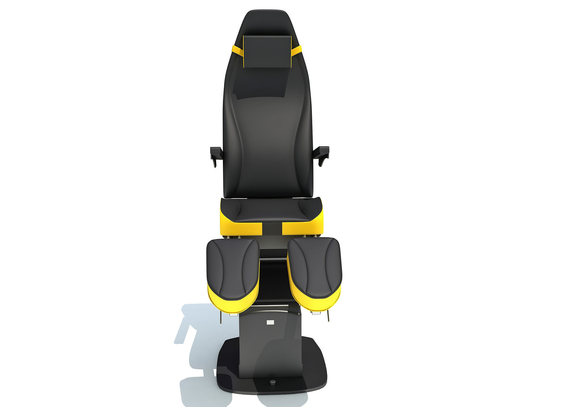 Medical Examination Chair 3D model_9