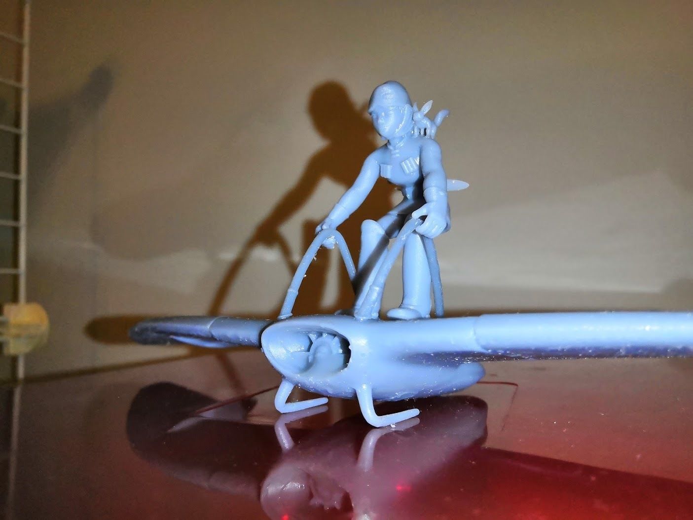Nausicaa Glider and FoxSquirrel 3D print model_1