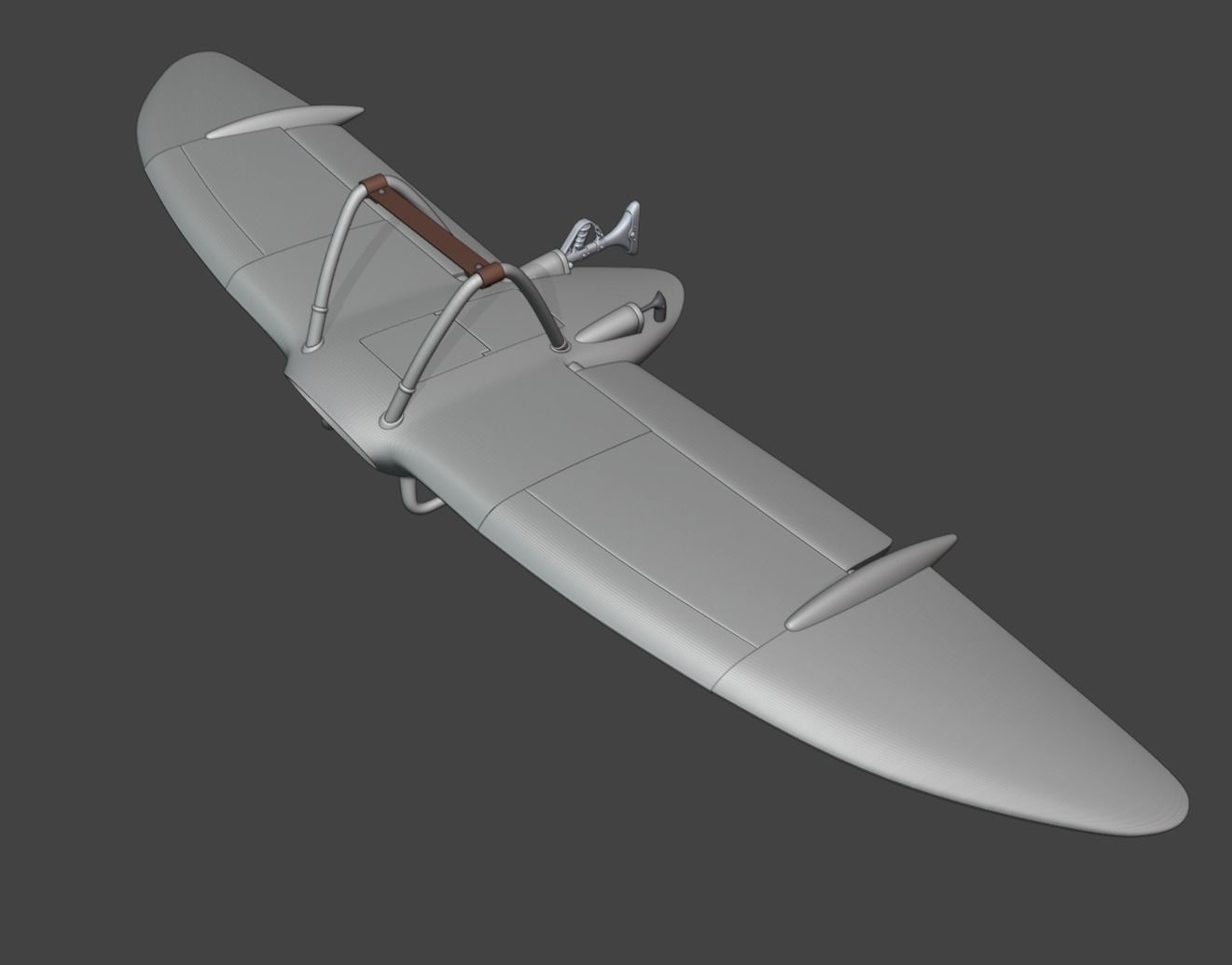 Nausicaa Glider and FoxSquirrel 3D print model_8