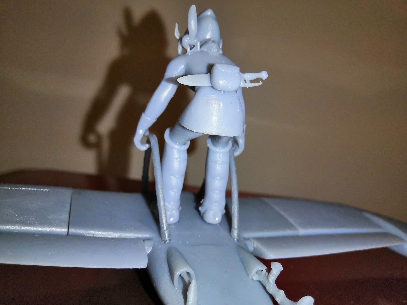 Nausicaa Glider and FoxSquirrel 3D print model_7