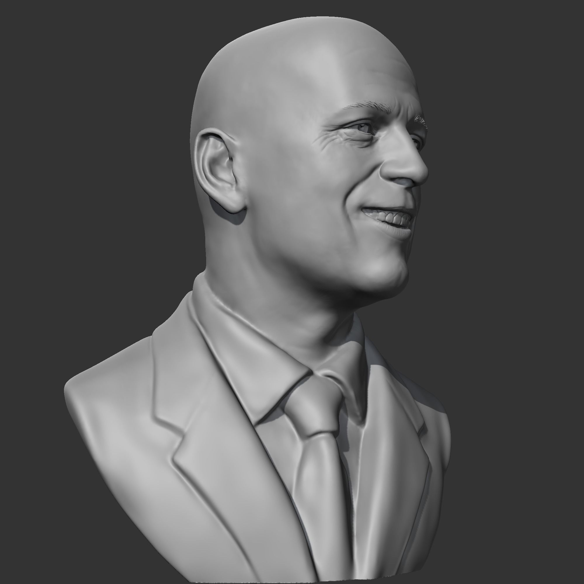 Bruce Willis 3D print model 3D print model_8
