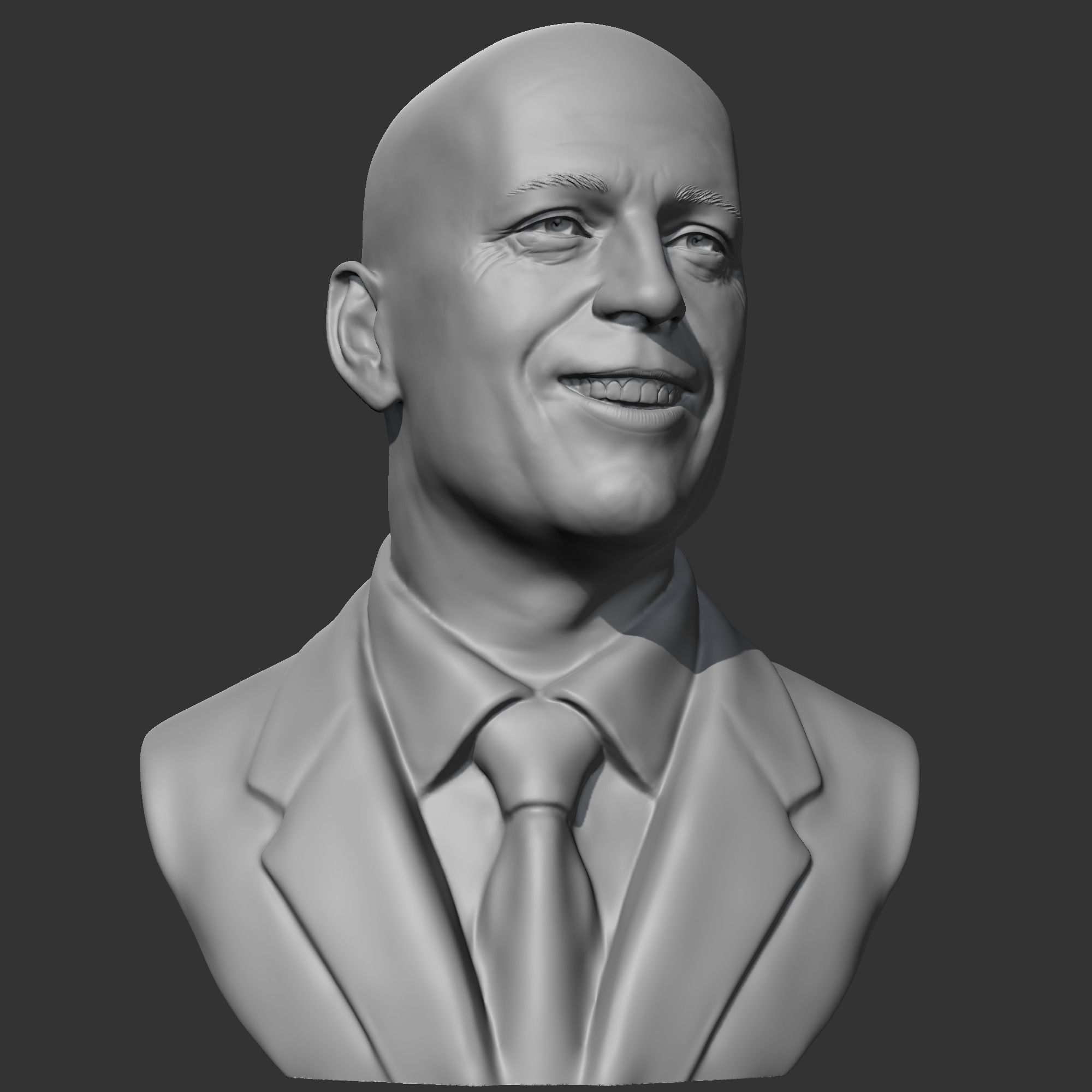 Bruce Willis 3D print model 3D print model_9