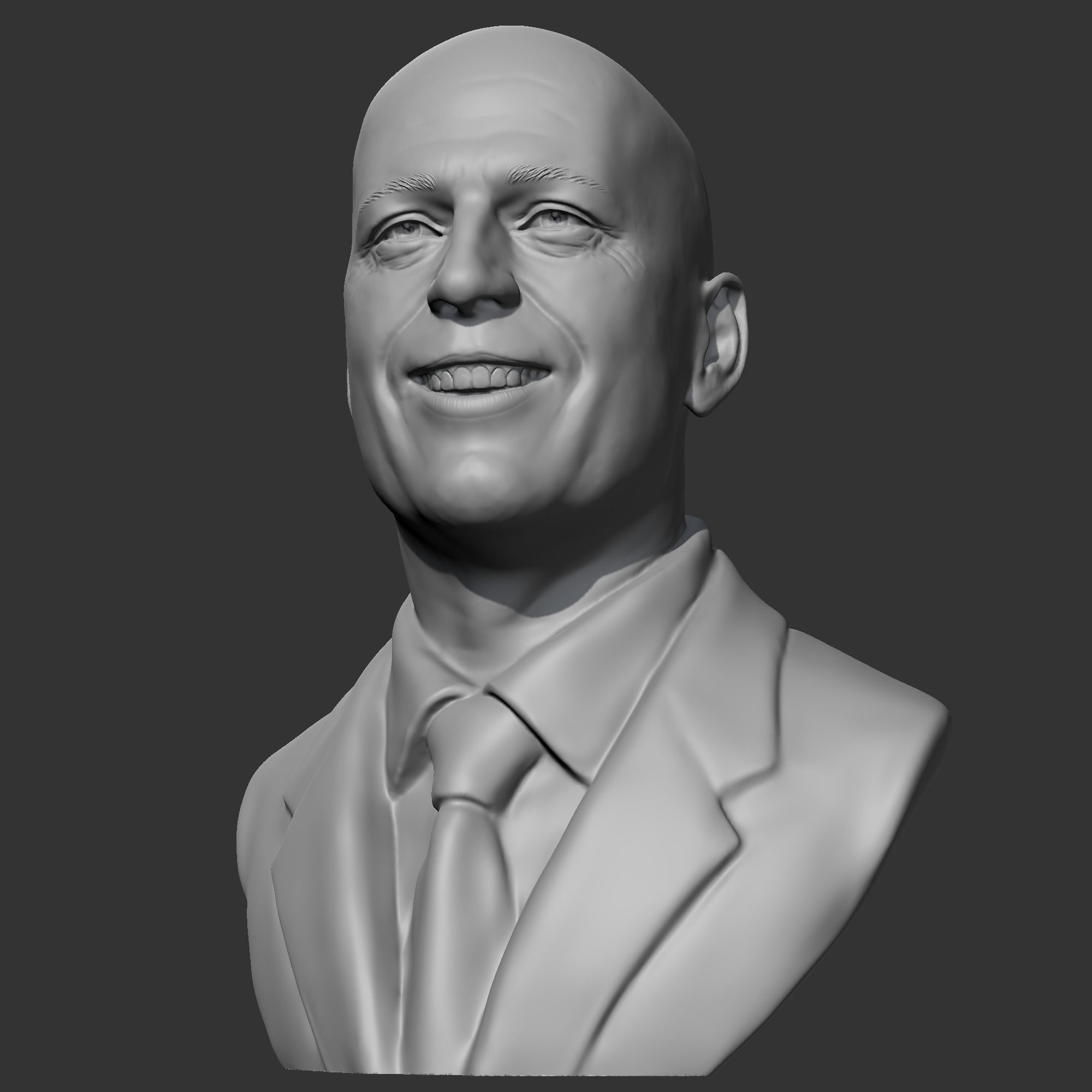Bruce Willis 3D print model 3D print model_2