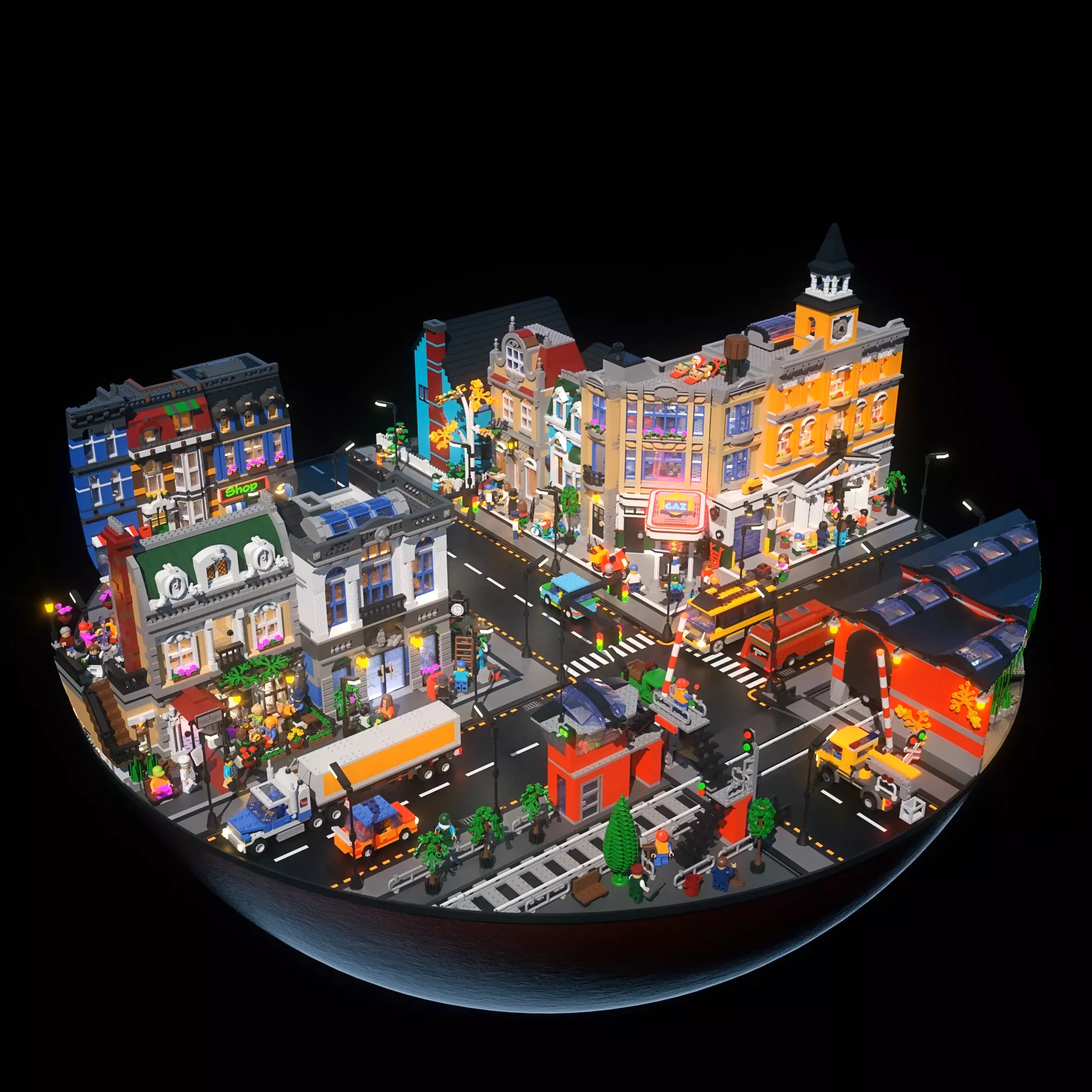 LEGO City 3D model