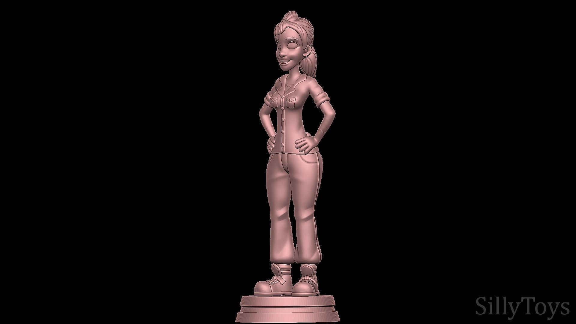 Vita - Dragon Rider 3D print model_1