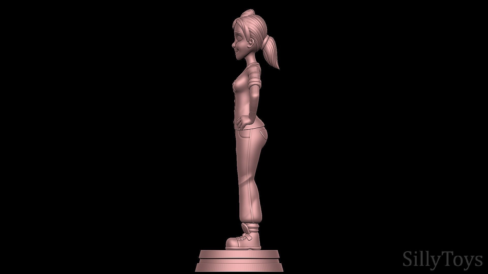 Vita - Dragon Rider 3D print model_2