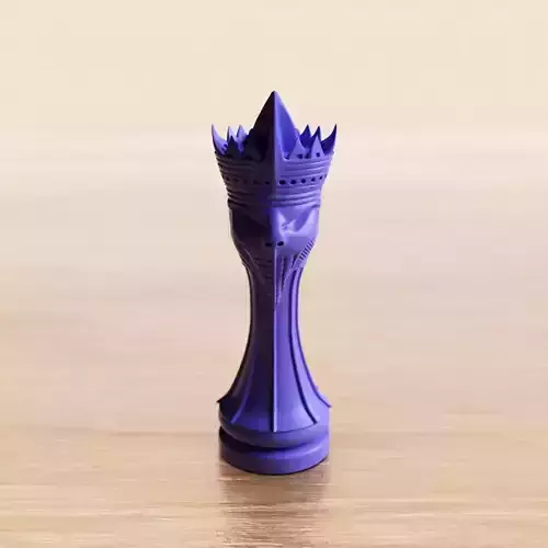MAGNIFICENT CHESS KING SET 3D print model