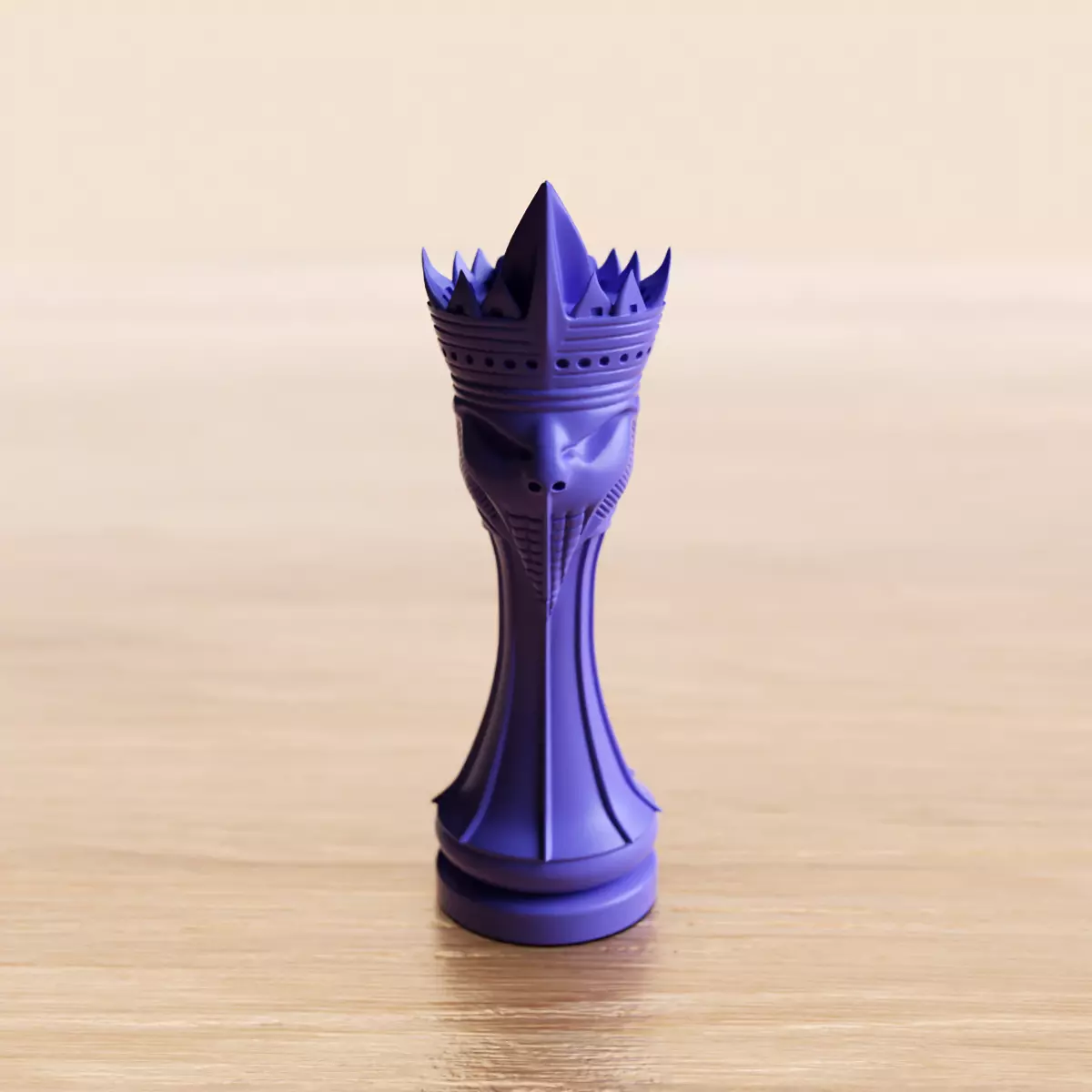 MAGNIFICENT CHESS KING SET 3D print model_0