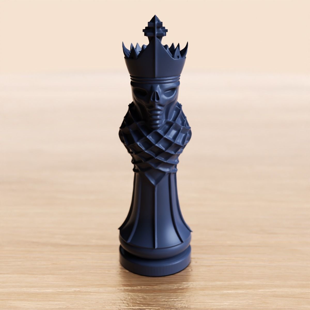 MAGNIFICENT CHESS KING SET 3D print model_2