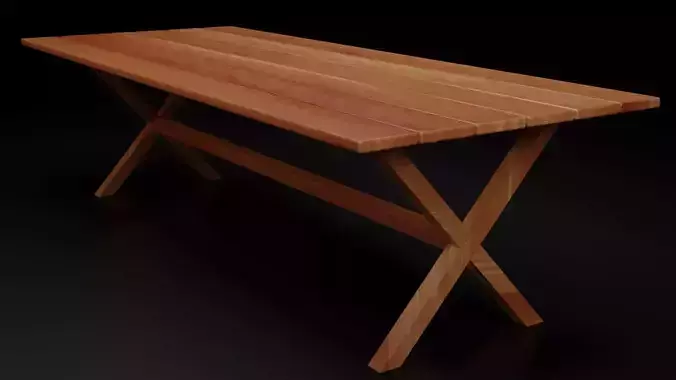 Wood Slab Table