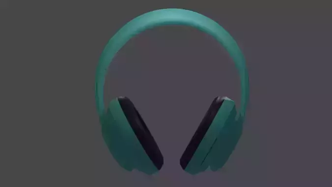 Headphone 3D Model pair of headphones
