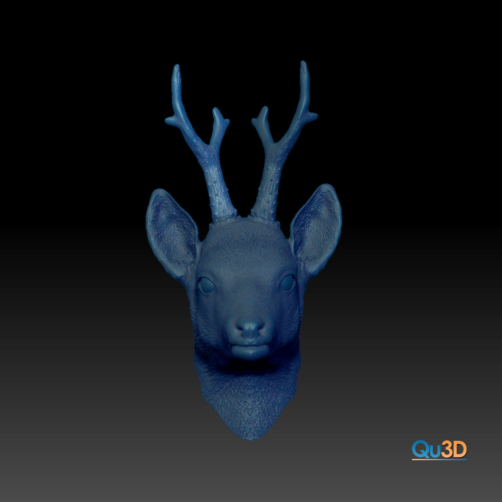 Deer man-High-end 3D print model highpoly 3D print model_4