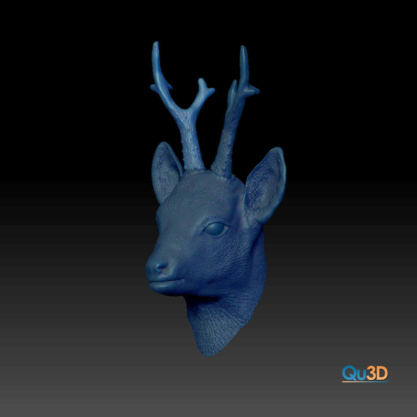 Deer man-High-end 3D print model highpoly 3D print model_6