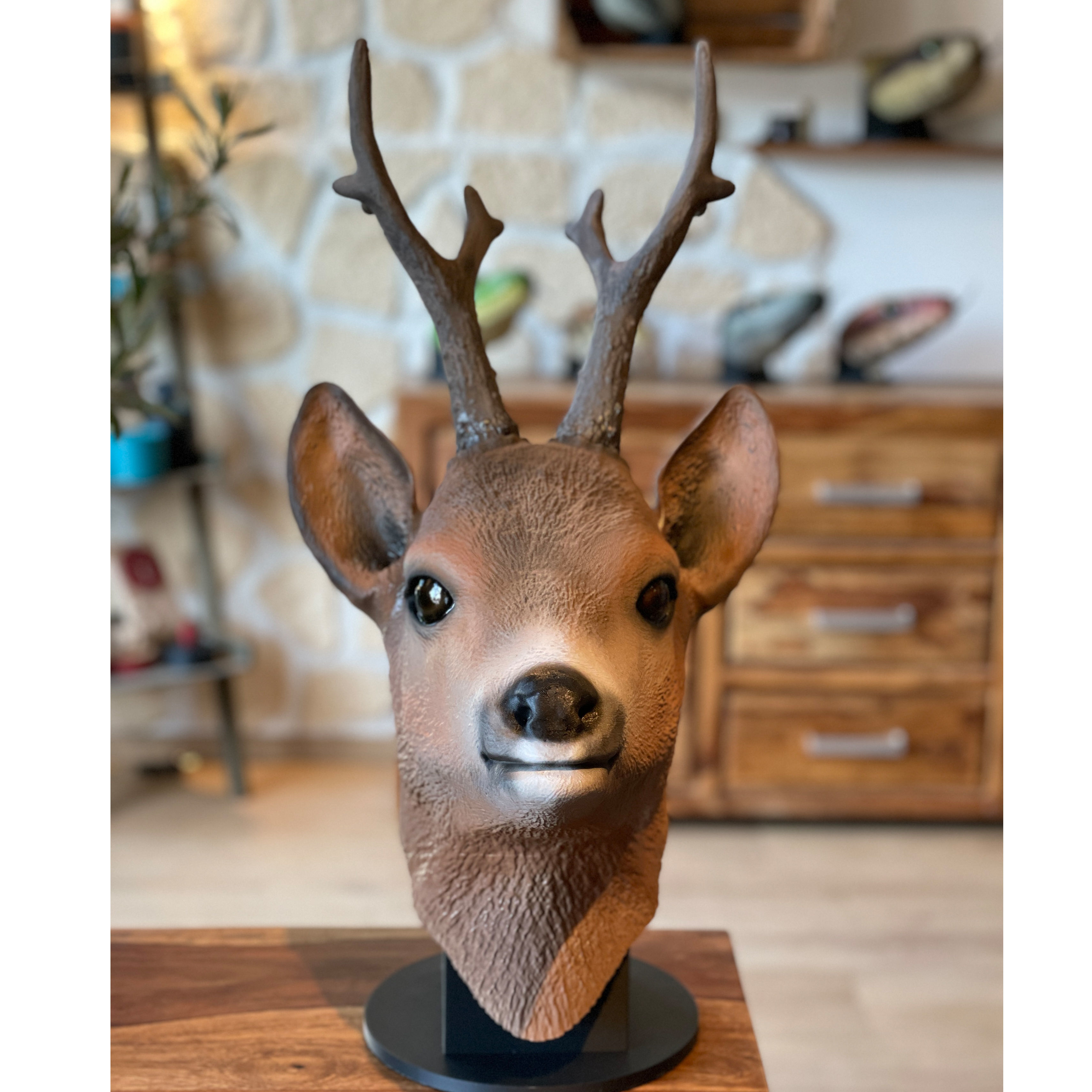 Deer man-High-end 3D print model highpoly 3D print model_3