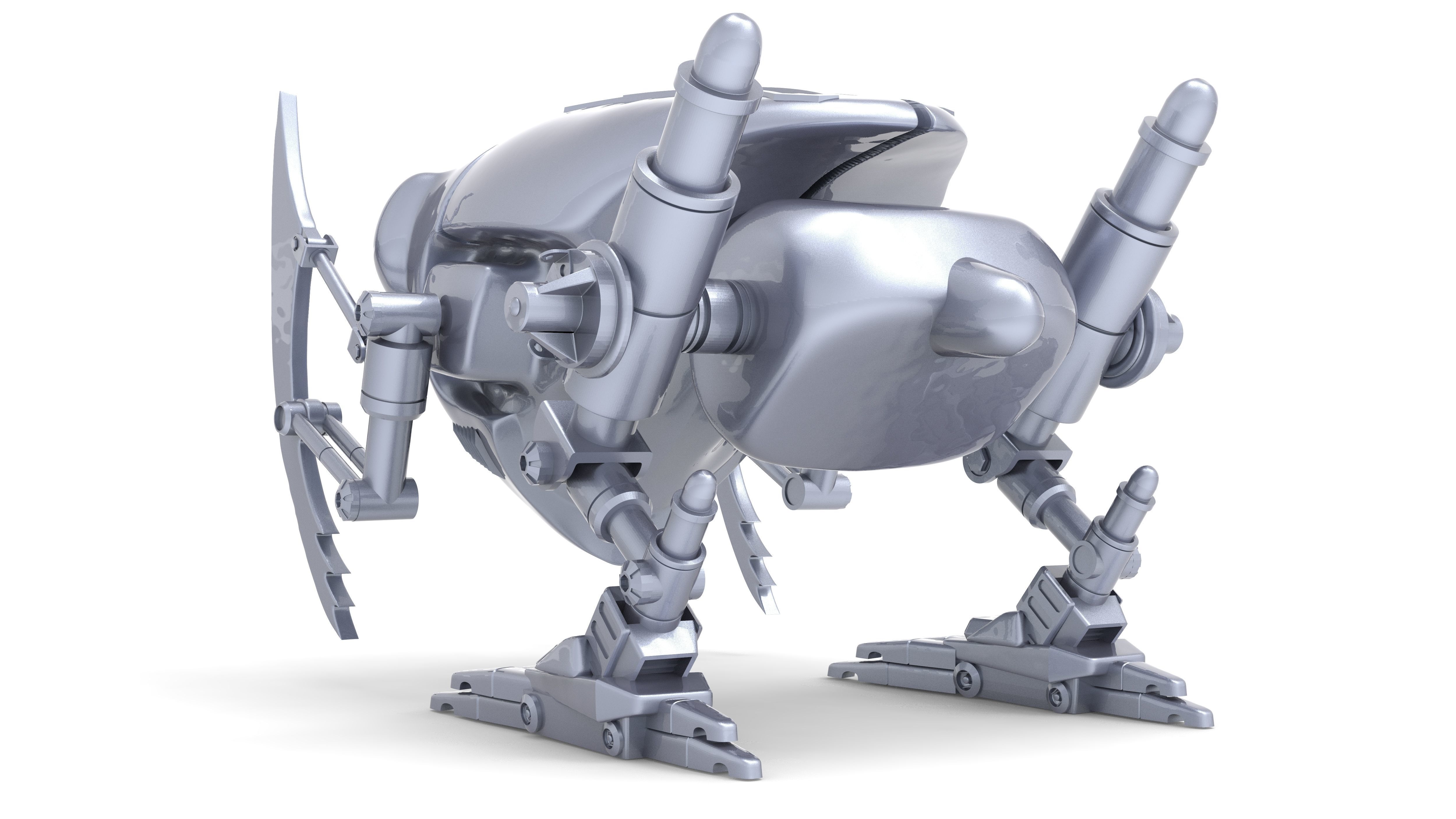 Mantis Robothelmets Series Sci Fi 3D print model_4