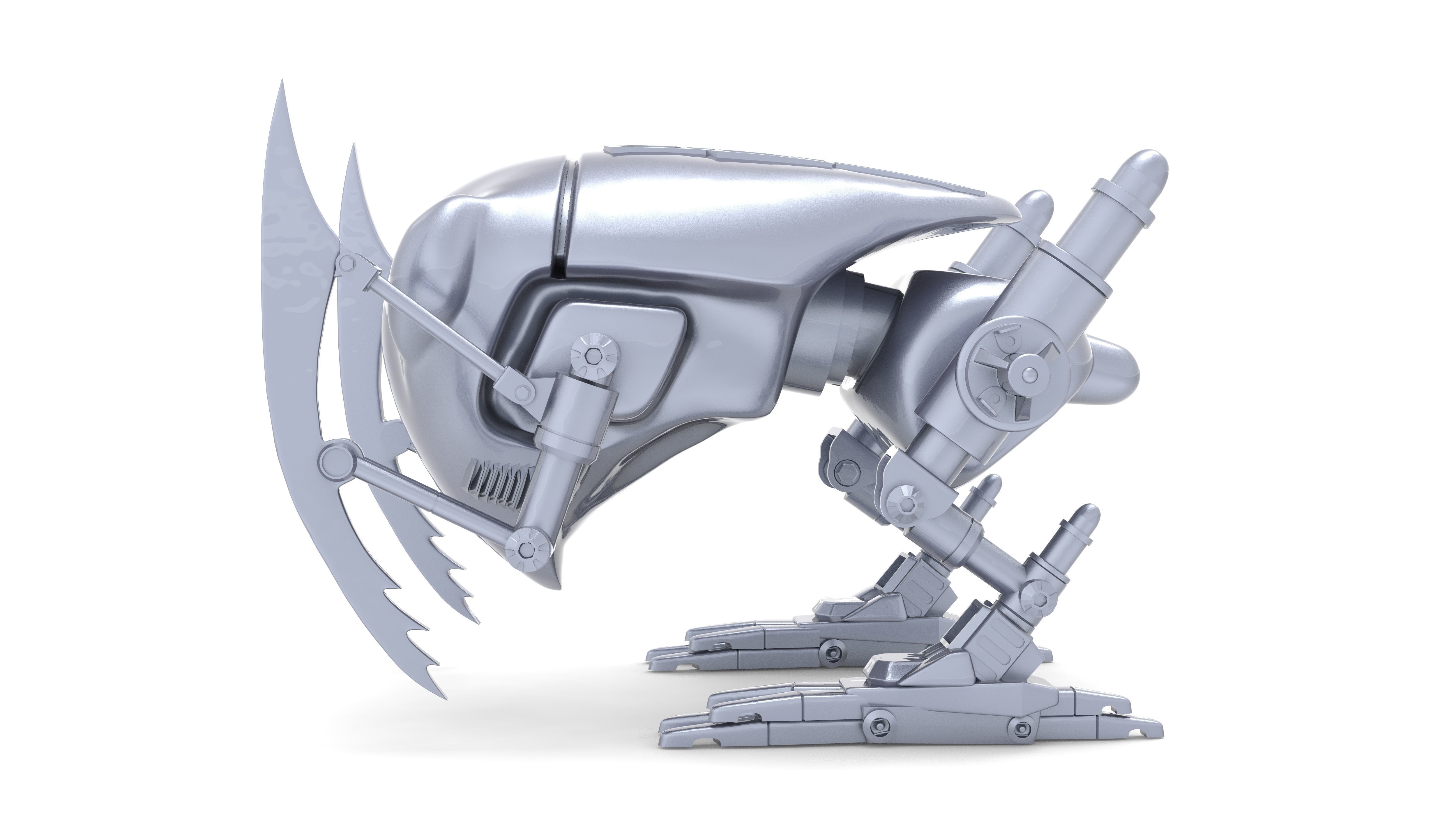 Mantis Robothelmets Series Sci Fi 3D print model_1