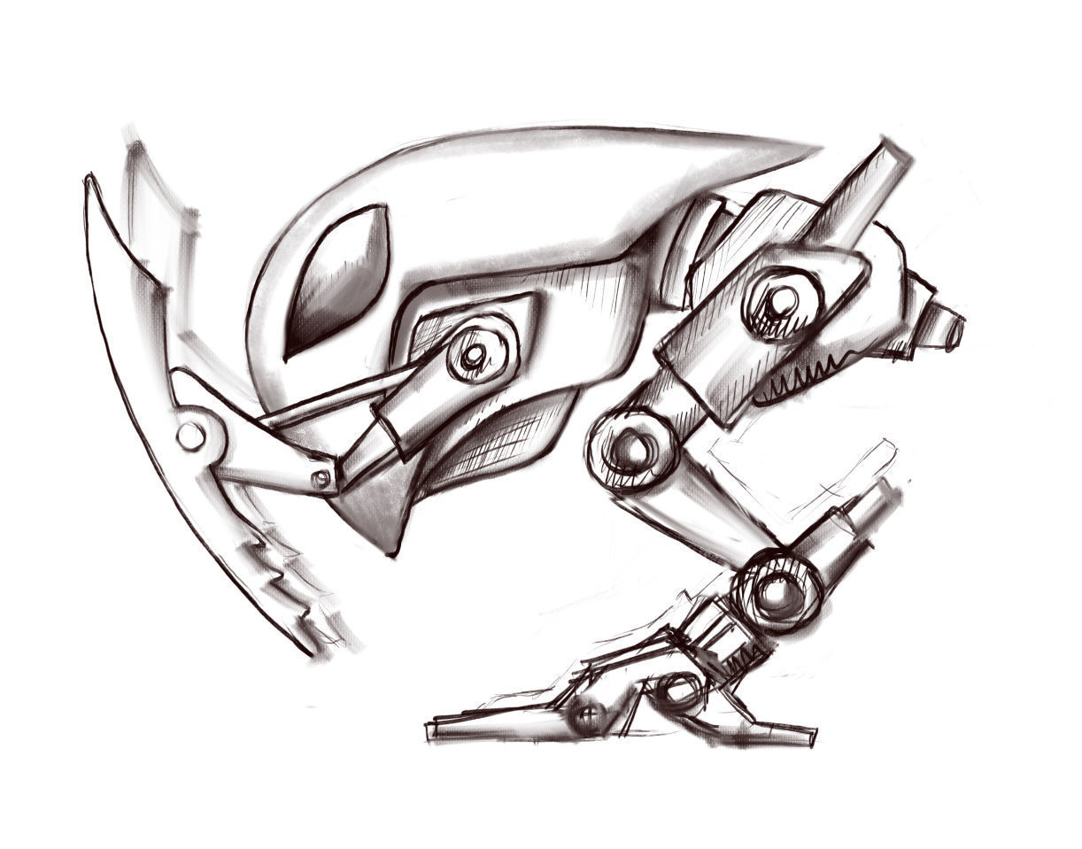 Mantis Robothelmets Series Sci Fi 3D print model_6