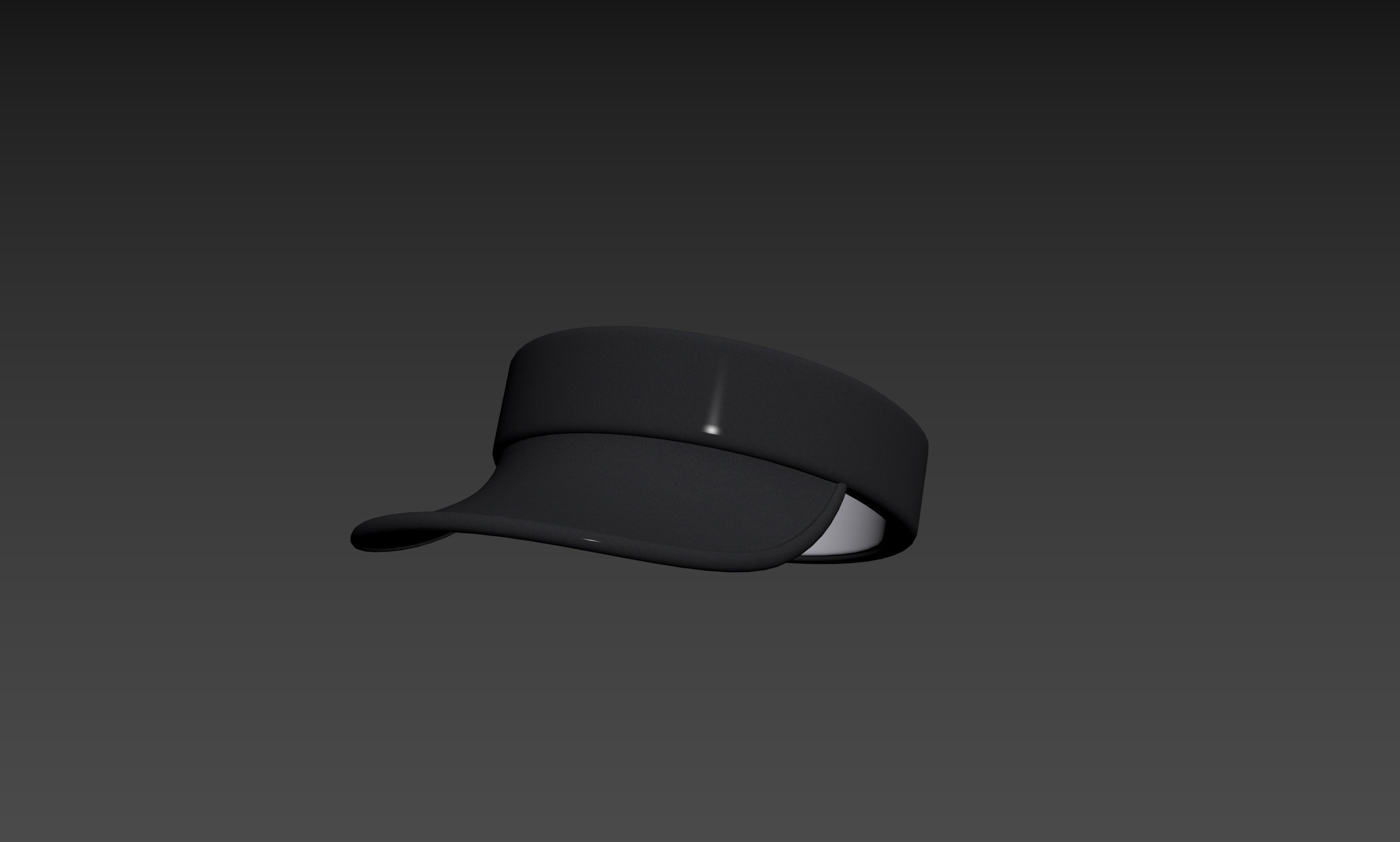 Prop048 Visor Cap 3D model_10