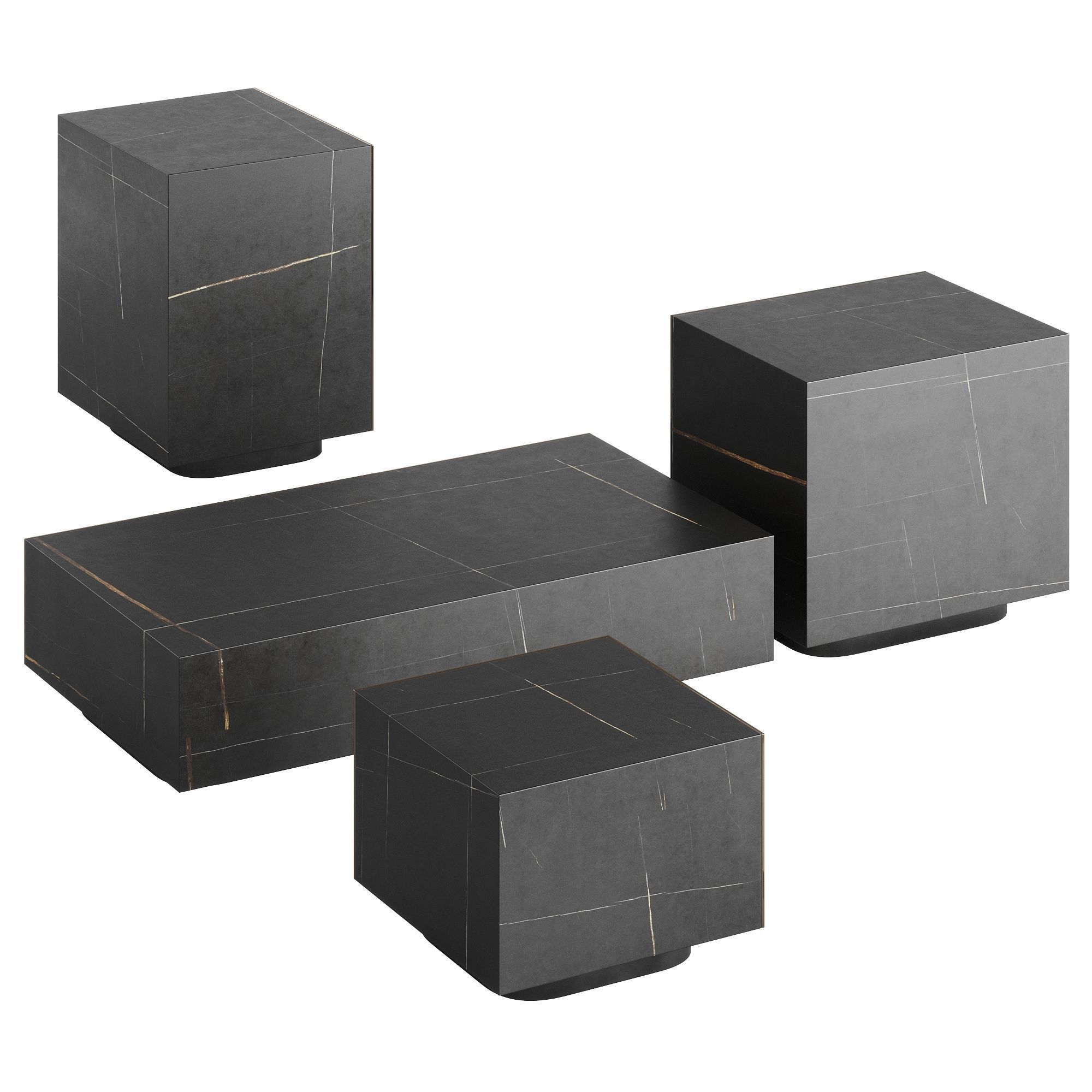 Fendi Prisme Sahara Noir Low-poly 3D model_2