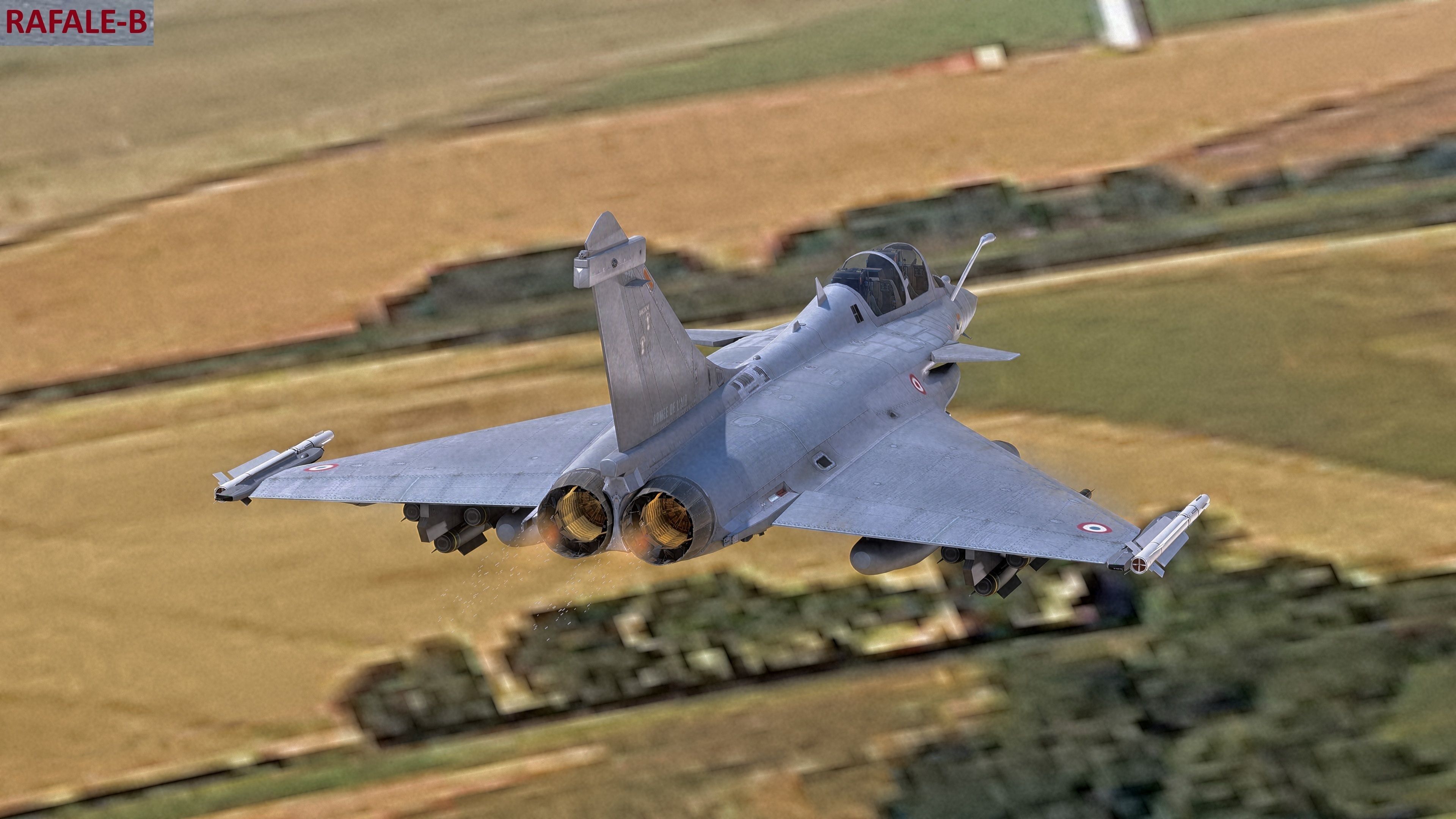 Dassault Rafale Collection - Rigged-High Resolution Cocpit Low-poly 3D model_41