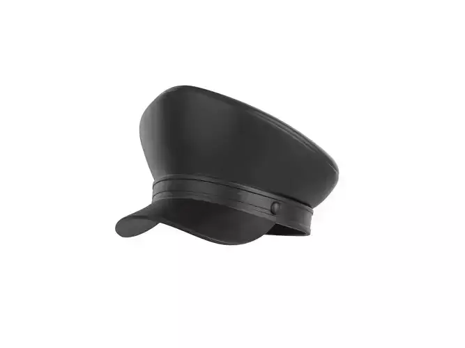 Prop052 Leather Hat 3D model