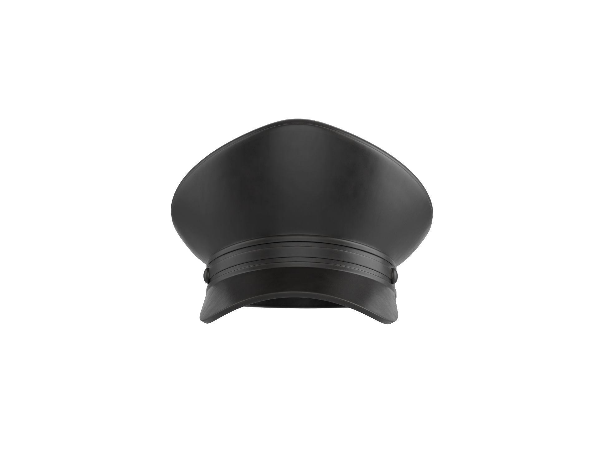 Prop052 Leather Hat 3D model_1