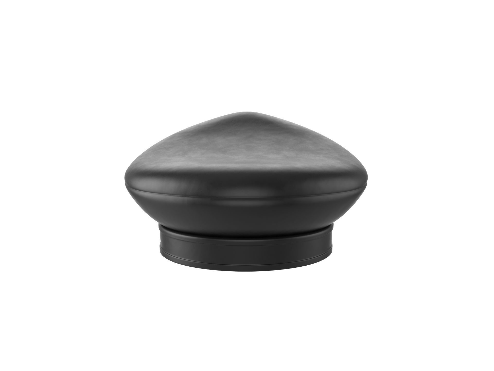 Prop052 Leather Hat 3D model_5