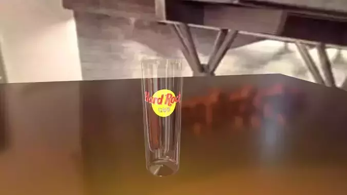 Hard Rock Tequila Shot 3D model