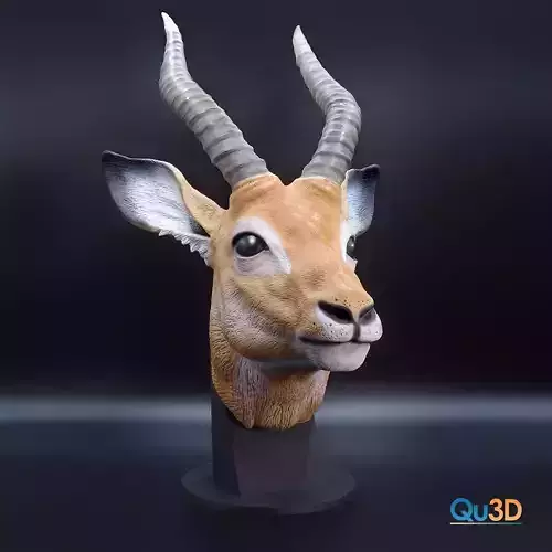  Impalla Antelope-High-end 3D print model High-polygon