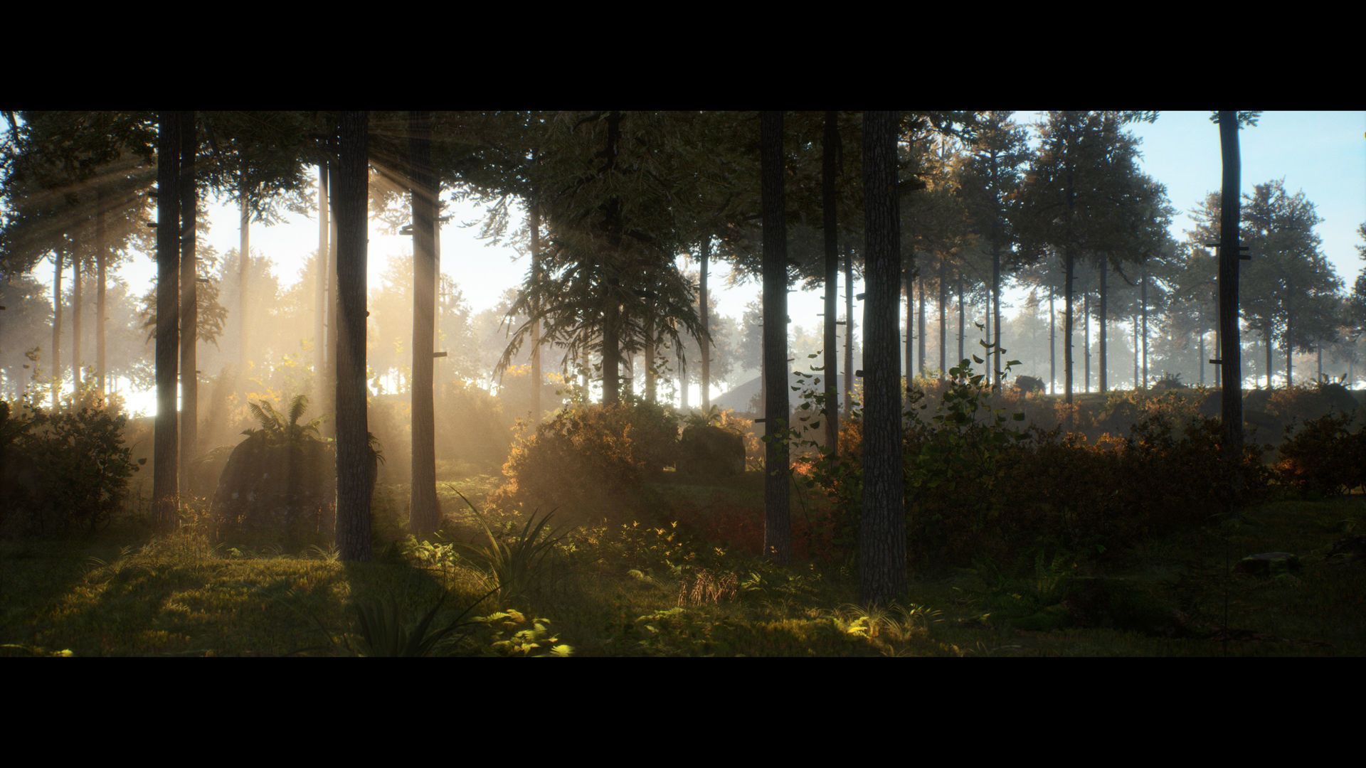 Forest Walk - Unreal Engine 4 Low-poly 3D model_14