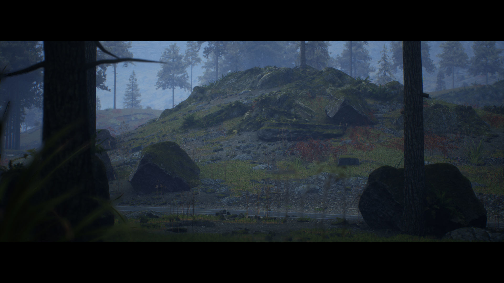 Forest Walk - Unreal Engine 4 Low-poly 3D model_9