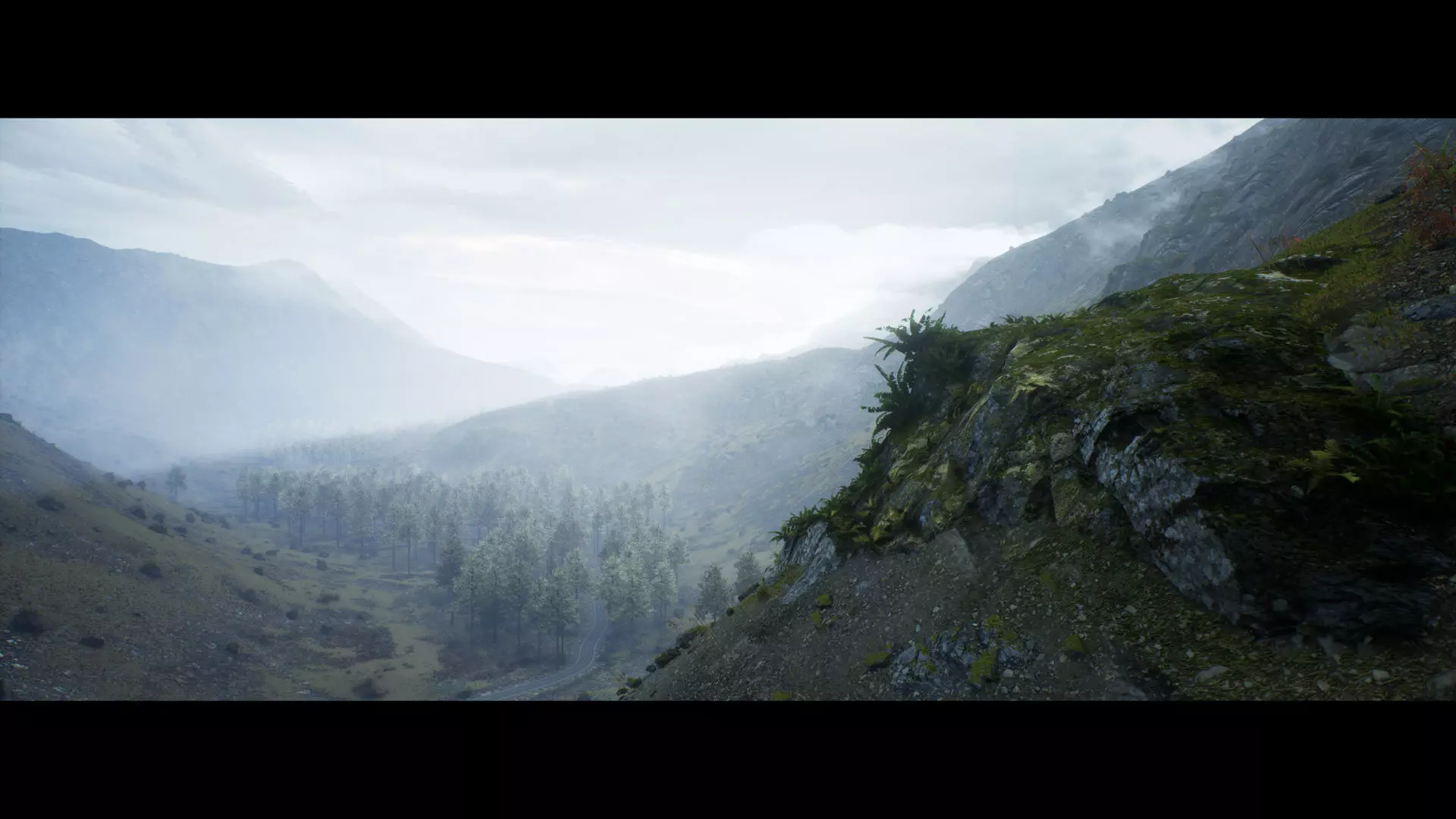 Forest Walk - Unreal Engine 4 Low-poly 3D model_0