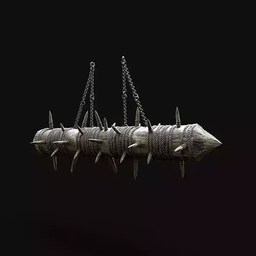 JAGGED LOG PITFALL BOOBY TRAP HUNTER DEADFALL