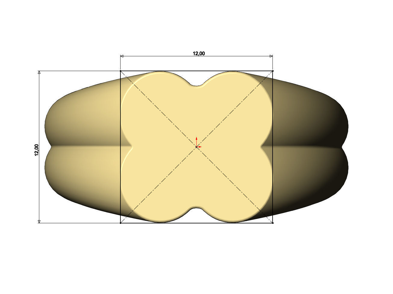 Rounded corners engravable signet ring Us sizes 7to10 3D print model_6
