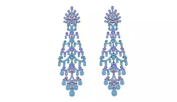 earring rhinestone drop earrings